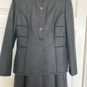 Classy elegant wool suit